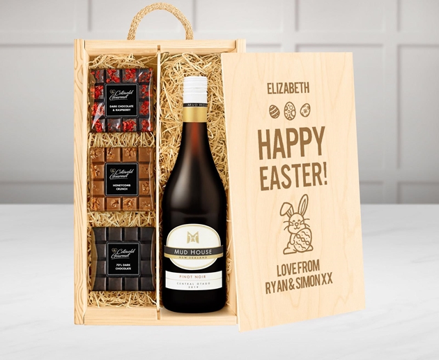 Easter Personalised Chocolate Tasting Experience With Red Wine